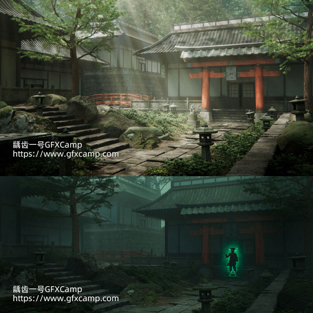 Houdini+Maya+Nuke+ZBrush三维环境场景搭建灯光渲染合成教程两套 中文/英文字幕-天天素材网