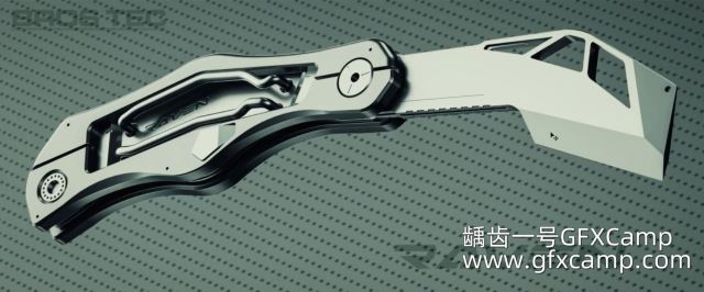 Blender军刀硬表面建模教程 Blender Bros – Knife Design Blender-天天素材网