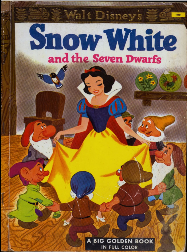 英文电子书白雪公主英文原版电子书 下载 Walt Disney_Snow White and the Seven Dwarfs-天天素材网