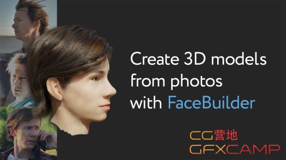 Blender根据图片制作面部模型插件 KeenTools FaceTracker + FaceBuilder + GeoTracker V2026.1 + V2025.1 + V2024.3 + V2023.2 Win破解版+核心库-天天素材网