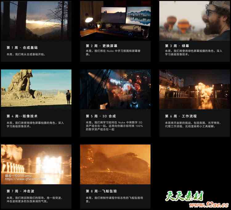 Rebelway Nuke视频抠像特效合成新手入门基础教程 中文/英文字幕