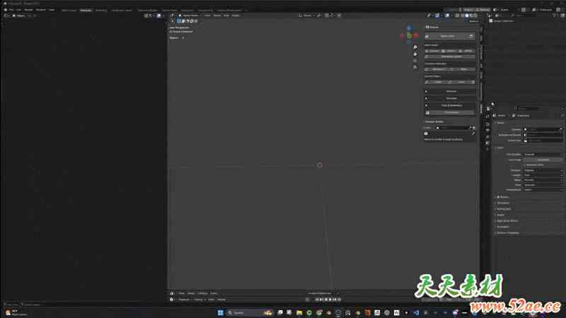 Blender植物树木自然环境散布生成动画资产预设库 Arborea v1.03 Pro + 中文字幕教程