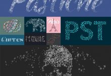 图片文字图形图层粒子汇聚切换MG动画AE插件 PASTICHE Win/Mac-天天素材网