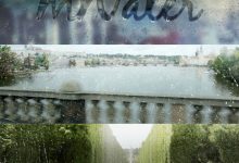 mWater 雨水/水珠/下雨特效合成 75组2K高清素材-天天素材网