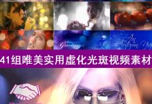 41组婚礼庆MV微电影唯美浪漫实用焦外成像虚化镜头光斑晕视频素材-天天素材网