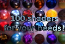 100种Element 3D v2版大气史诗电影3D金属文字标题材质贴图着色器-天天素材网