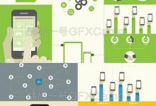 AE模板-创意手机APP商品宣传介绍扁平化公司企业MG动画         扁平化创意交互手机APP企业产品演示视频宣传介绍MG动画AE模板-天天素材网