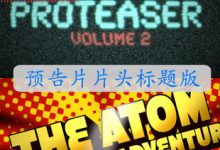 FCPX插件 Proteaser v2预告片过场标题发生器for Final Cut Pro X-天天素材网