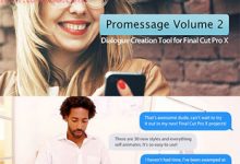 FCPX插件 PROMESSAGE V2短信对话弹窗效果滤镜-天天素材网