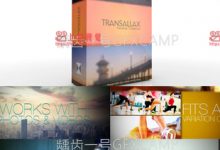 FCPX插件-简洁图片视频平移虚焦聚焦滑动文字过渡转场 Transallax-天天素材网