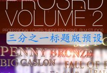 FCPX插件 Pro3rd v2 三分之一标题版预设90组for Final Cut Pro X-天天素材网