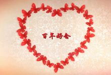 Edius6 唯美浪漫蝴蝶飞舞爱心爱情婚礼电子请帖模板-天天素材网