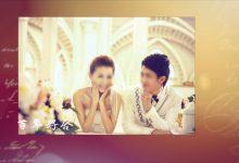 edius 浪漫唯美温馨爱情婚礼开场电子相册展示模板-天天素材网