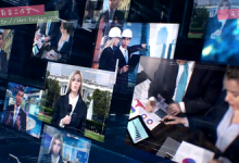 蓝色大气国内外电视新闻/访谈栏目/热点聚焦包装AE模板-天天素材网