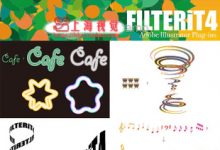 AI图形扭曲变形复制插件 Filterit 4.6.3 AI CS2-CC2015 Win/Mac-天天素材网