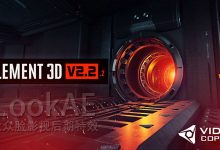 Win/Mac版：AE插件：E3D三维模型插件 Element 3D v2.2.2.2147 破解版 支持2015.3-天天素材网