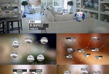 AE模板-24款高科技信息展示线条呼叫指示线-天天素材网