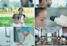 科技科研 实验室药品 生产线车间厂房生物制药宣传片高清视频素材-天天素材网