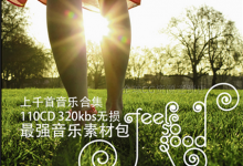 精选珍藏版 音乐素材合集110CD广告宣传企业专题片视频背景音乐-天天素材网