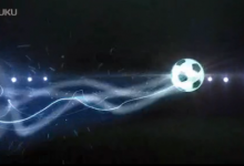 大气炫酷的足球开场AE片头片尾模板素材 粒子光线炫光体育包装-天天素材网