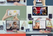 第三季: iPhone iPad实拍滑动展示+绿幕抠像视频素材 AE模板-天天素材网