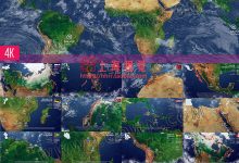 AE模板-世界地图国家边界地点军事战点演示指示战略新动向示意图-天天素材网