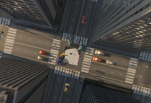 震撼响彻云霄城市房地产楼盘交通道路建设企业单位Logo展示AE模板-天天素材网