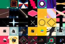 超炫酷动感二维卡通FX动画AE模板火花爆炸多彩多边形转场背景标志元素MG动画-天天素材网