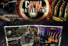 AE模板-E3D武器枪支子弹战争游戏电影动作片头宣传片-天天素材网