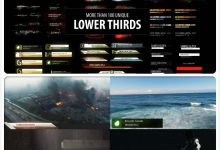 100组大气时尚3D水墨线条科技感栏目包装人名下拉横栏动态字幕条 AE模板-天天素材网