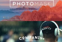 AE模板-时尚3D图片遮罩视差摄像机推拉空间感Logo文字展示-天天素材网