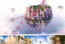 依恋园蓝光高清电子相册模板3D婚纱相册模板AE模板3D电子相册MV-天天素材网