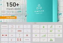 AE模板-简洁优雅数据统计扁平化UI信息图表表格柱状图公司企业展示工具包-天天素材网