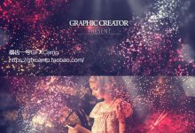 AE模板-粒子飘动大气浪漫唯美深情微电影宣传片预告片图片展示片头-天天素材网