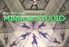 AE模板-三角镜子镜像折射反射对称时尚嘻哈创意视频展示片头-天天素材网