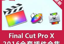 Final Cut Pro x 10.2中文插件合集 FCPX插件 特效转场送教程                 官方 Final Cut Pro X 正版 FCPX 中文 视频教程 插件 永久更新-天天素材网