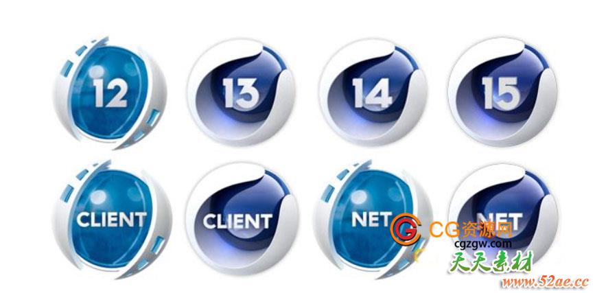 C4D各版本软件下载 Maxon Cinema 4D R12-R15 Retail Win&Mac-天天素材网