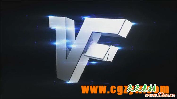 AE/C4D文字变形教程 SkillFeed – After Effects and Cinema 4d Videofort Ident Tutorial-天天素材网
