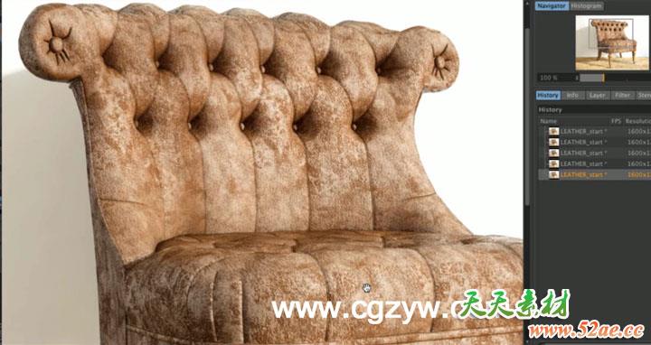 C4D中VRAY材质详解视频教程ENVY VRay Exteriors for Cinema 4D-天天素材网