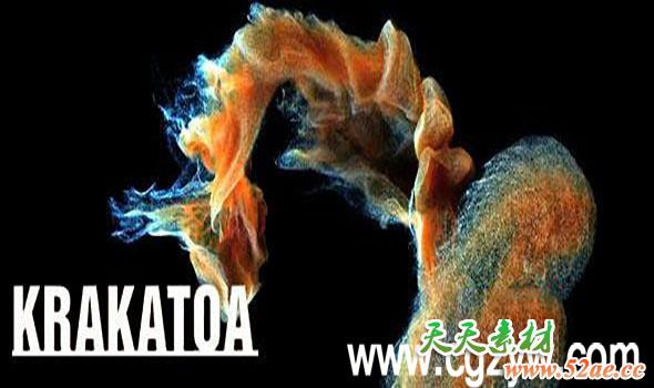 C4D插件超强粒子渲染器Thinkbox Krakatoa C4D v2.4.1R14R15R16R17 WinMac破解版-天天素材网