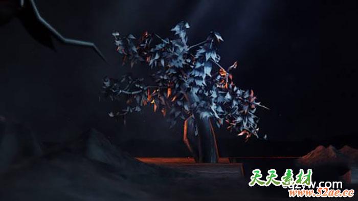 AEC4D教程-树木生长动画合成效果教程(含工程)Cinema 4D and After Effects Creating a Growing Tree Animation Tutorial-天天素材网