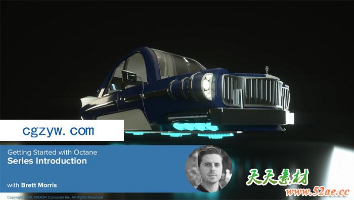 OC渲染器全面基础培训C4D教程Cineversiy – Getting Started with Octane 下载-天天素材网