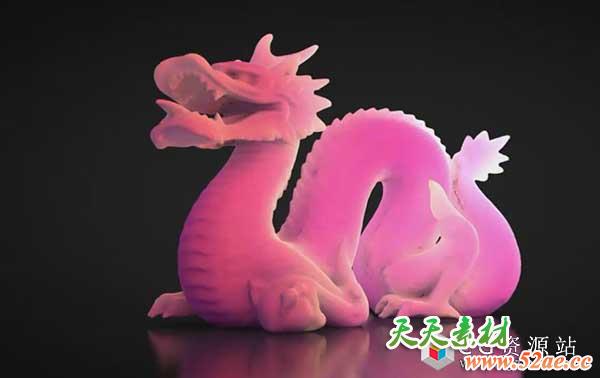 C4D教程-Cinema 4D SSS材质渲染教程 Cinema 4D – Subsurface Scattering Tutoria-天天素材网