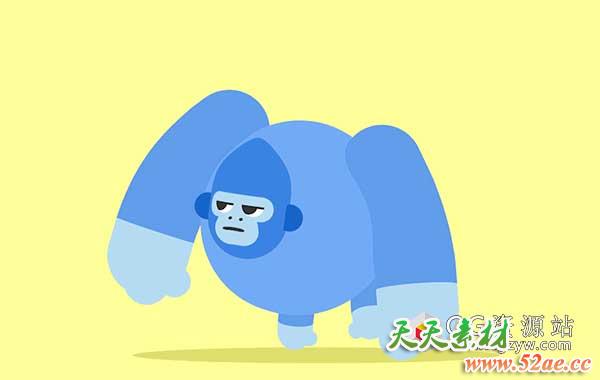 C4D教程-橡胶软管动物建模材质卡通角色绑定Rubber Hose Style Rigging in Cinema 4D-天天素材网