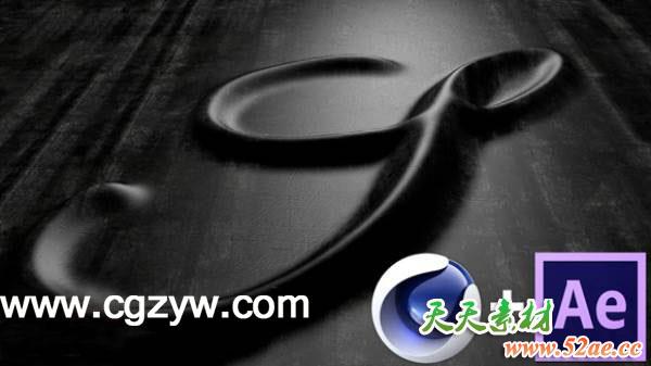 C4D教程-超逼真3D喷漆手绘笔刷生长动画 Cinema 4D – Hyper-Realistic 3D Acrylic Paint Stroke Tutoria-天天素材网