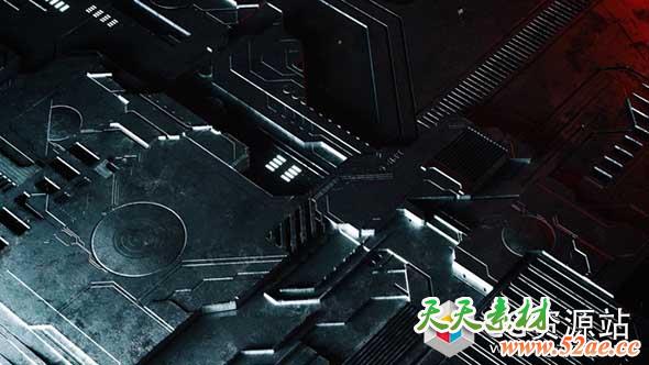 C4D结合JSplacement 制作三维电路板置换位移教程 下载-天天素材网