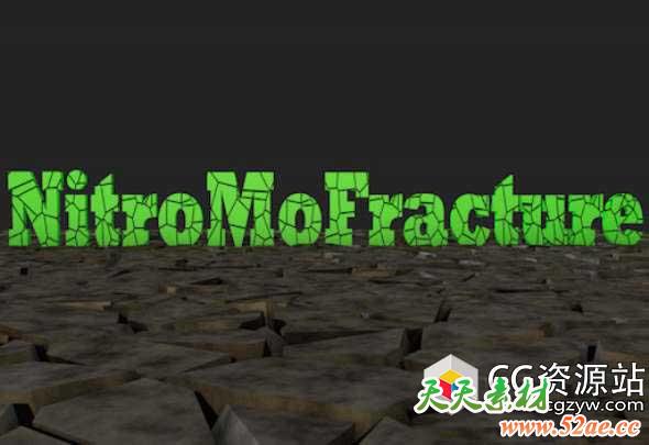 C4D动力学破碎插件 Nitro4D NitroMoFracture v1.04 For C4D R18R19  + 使用教程-天天素材网