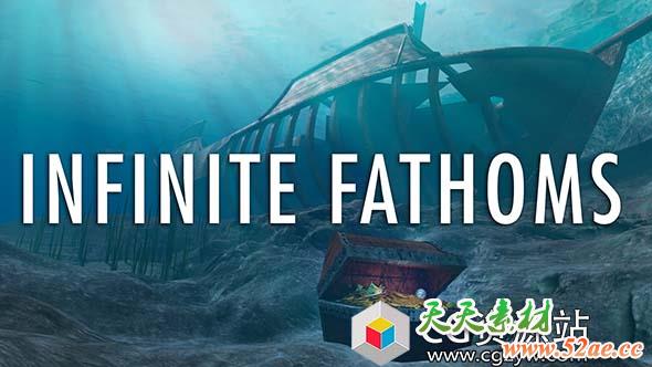 Cinema 4D虚拟水下3D环境预设Infinite Fathoms v1.1-天天素材网