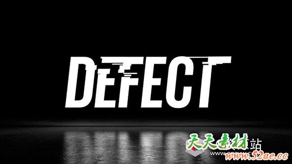 Cinema 4D 毛刺文本转换教程Cinema 4D – Glitch Text Transition Tutorial-天天素材网