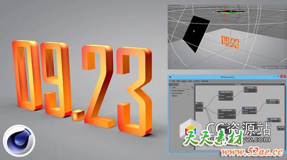 C4D节点XPresso表达式教程 Udemy – CINEMA 4D XPresso Course: Become a Better CINEMA 4D Artist-天天素材网